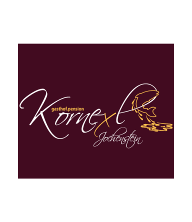 Logo von Kornexl, eleganter Schriftzug auf dunklem Hintergrund.